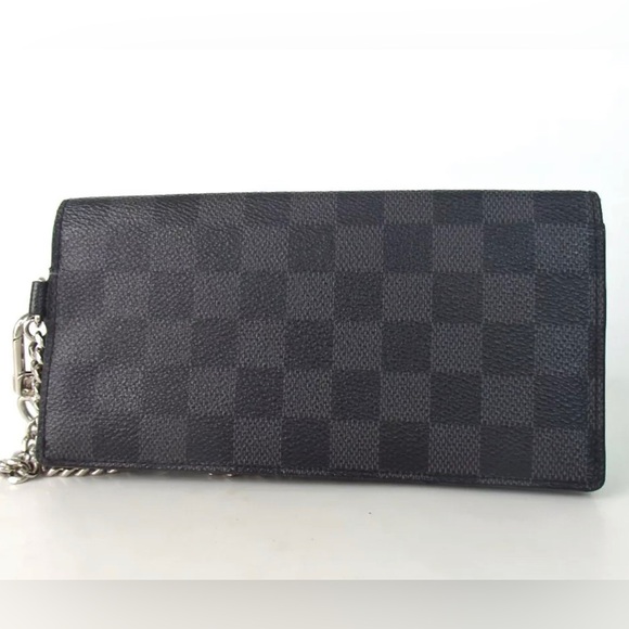 LOUIS VUITTON Damier Graphite Portefeiulle Accordion Wallet 🔥 - Picture 2 of 10
